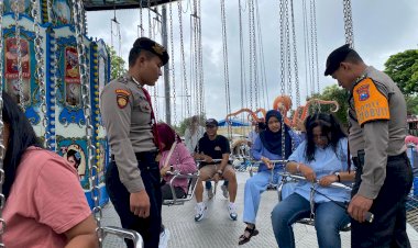 Polres-Batu-Libatkan-Tourism-Police-Layani-Wisatawan-di-Libur-Panjang