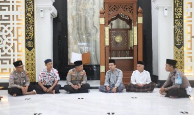 Kapolresta-Sidoarjo-Safari-Ramadhan-dengan-Takmir-Masjid