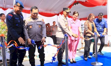 Tingkatkan-Kesejahteraan-Anggota,-Kapolres-Kediri-Kota-Resmikan-Perumahan-Grand-Dharaka