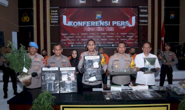 Operasi-Tumpas-Narkoba-Polres-Blitar-Kota-Amankan-9-Tersangka-1-Diantaranya-Pemilik-Lahan-Ganja