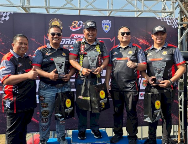 Gas di Sirkuit, Bukan di Jalan! Open Drag Bike Dhira Brata Cup Championship 2026 Resmi Dibuka di Samarinda dalam Rangka Hari Bhayangkara ke-80