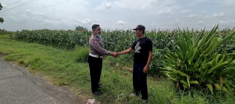 Kapolsek Tarik Masifkan Peran Bhabinkamtibmas Turun ke Desa Dampingi Warga Penggerak Ketahanan Pangan