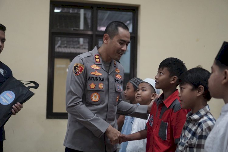 Antusias Puluhan Anak Ikut Khitan Massal Gratis Polres Pacitan di Hari Bhayangkara ke - 79