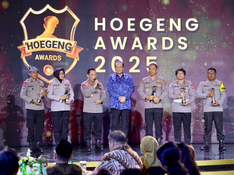 Aipda Rahmad Muhajirin Anggota Polres Bojonegoro Polda Jatim Raih Hoegeng Award 2025