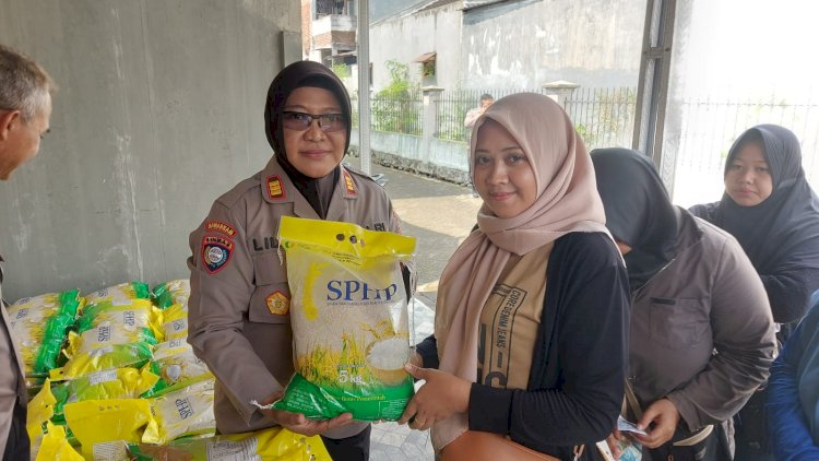 Gerakan Pangan Murah: Polresta Malang Kota Siapkan 36 Ton Beras SPHP