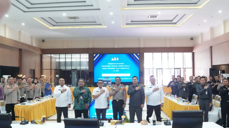 Studi Lingkungan Sespimmen Polri Dikreg ke-67 di Polresta Sidoarjo, Bahas Tantangan Kepemimpinan dan Pemberdayaan UMKM